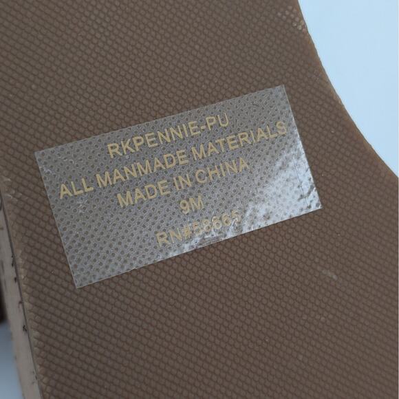 Nordstrom Rack Pennie Platform Sandal Women's Open Toe Brown Size US9M EU40 - Picture 9 of 12